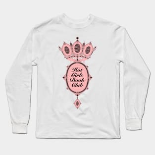 Retro Hot Girl Book Club Long Sleeve T-Shirt